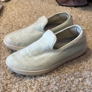 All Birds Light Green Wool Lounger Shoes